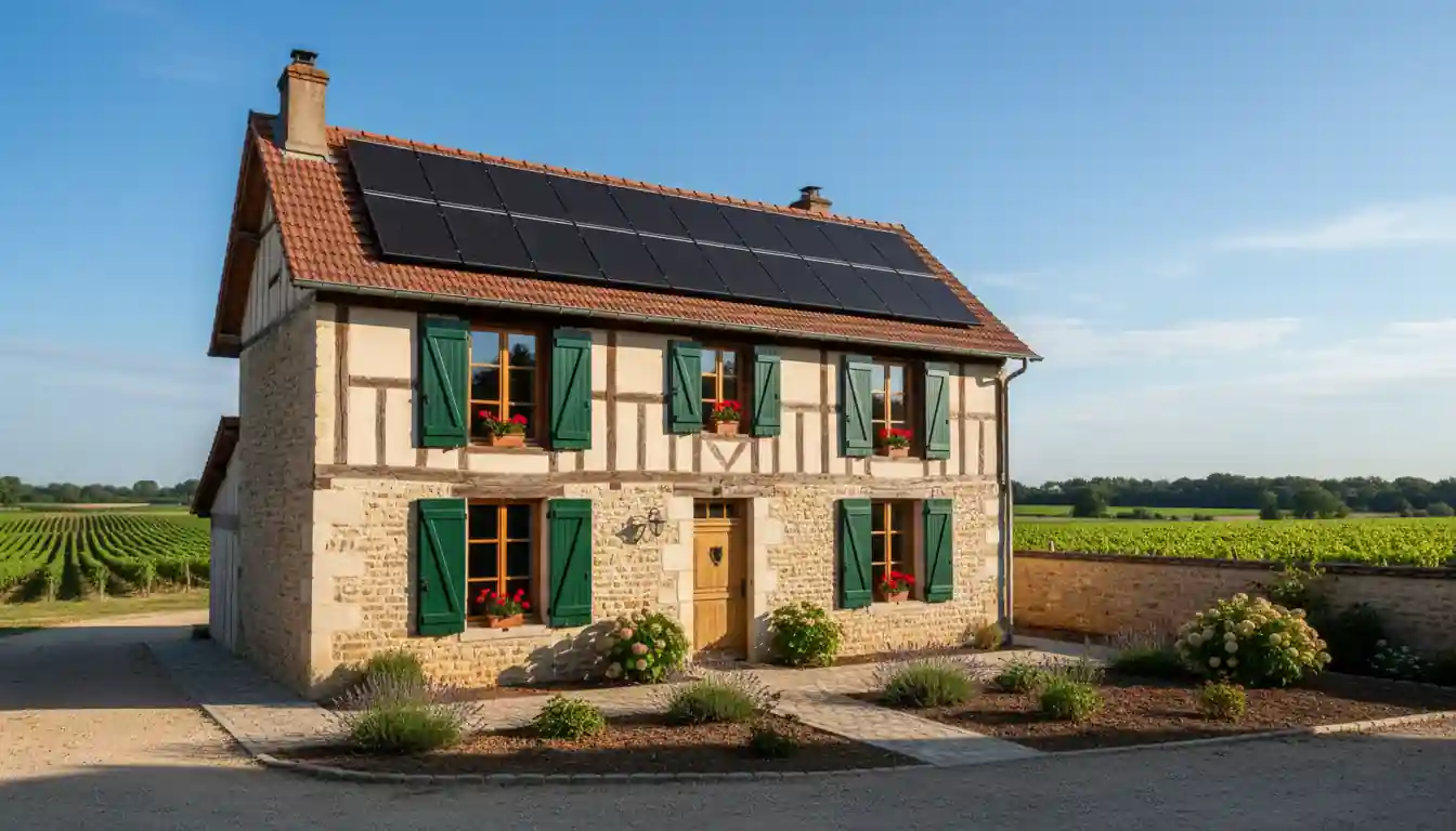 Installation de Panneaux Solaires à Saint-Sulpice-de-Pommiers, Le Bourg
