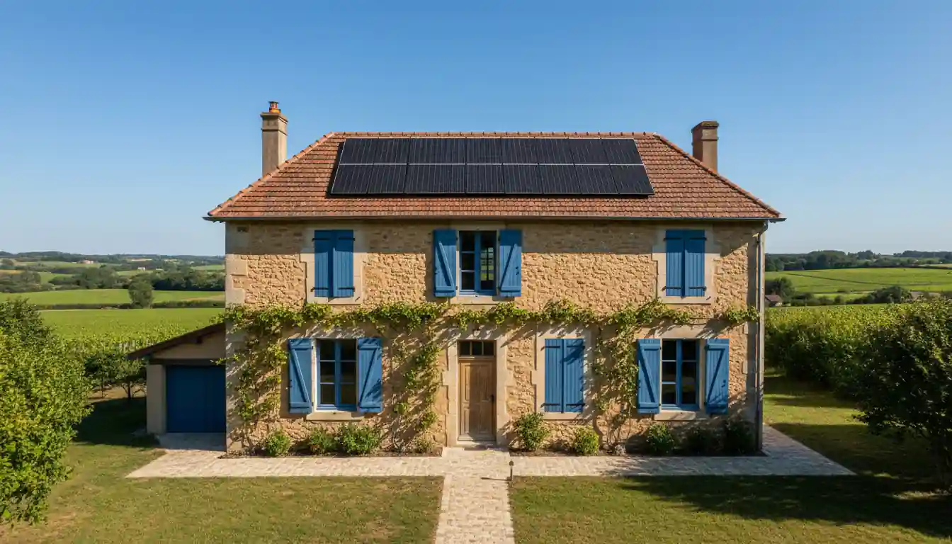 Installation de Panneaux Solaires à Saint-Sulpice-de-Pommiers, Le Plantey